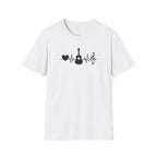 Heartbeat Guitar Music T-Shirt