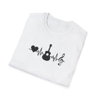 Heartbeat Guitar Music T-Shirt