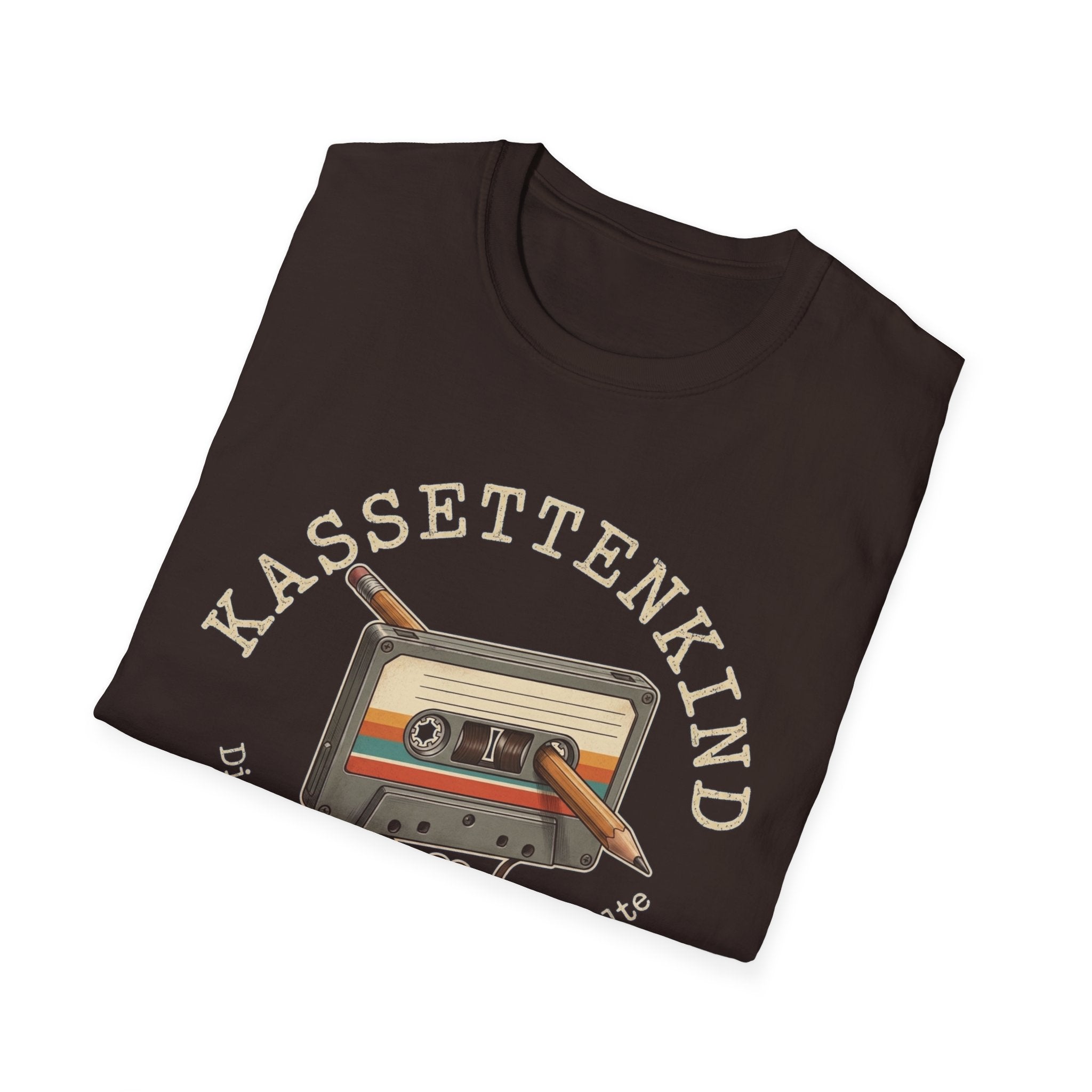 Kassettenkind T-Shirt  -  Retro Nostalgie 90'er