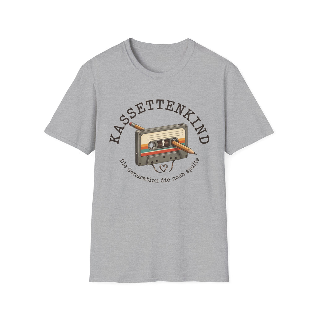 Kassettenkind T-Shirt  -  Retro Nostalgie 90'er