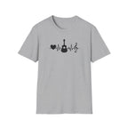 Heartbeat Guitar Music T-Shirt