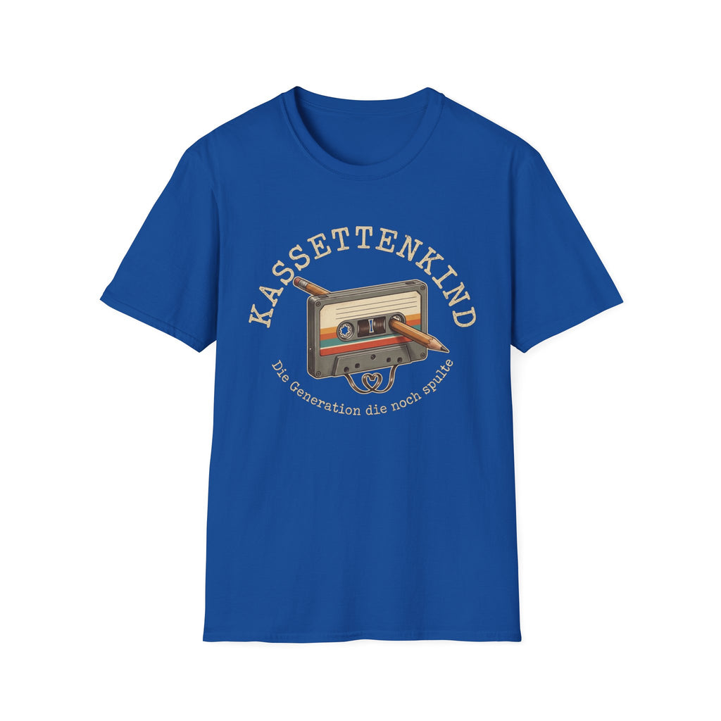 Kassettenkind T-Shirt  -  Retro Nostalgie 90'er