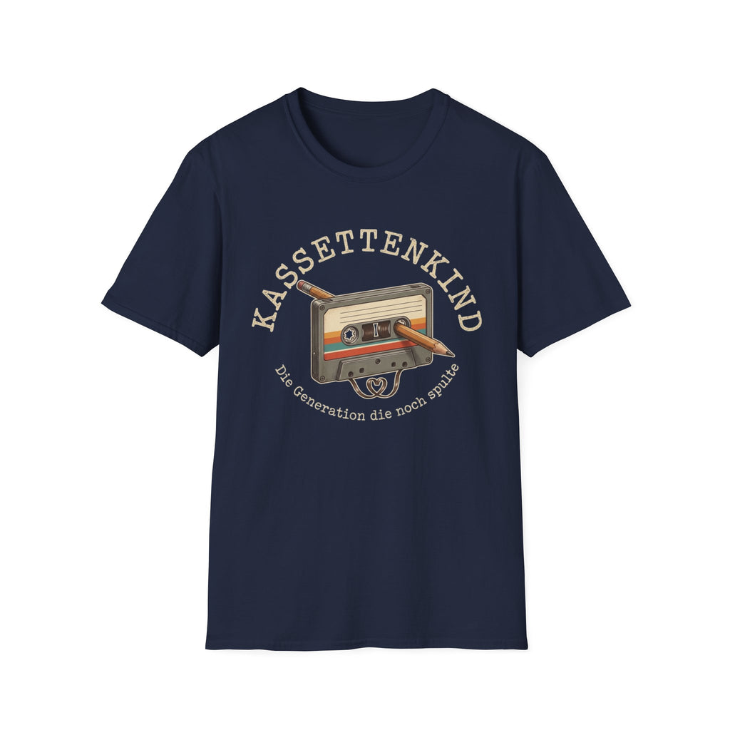 Kassettenkind T-Shirt  -  Retro Nostalgie 90'er