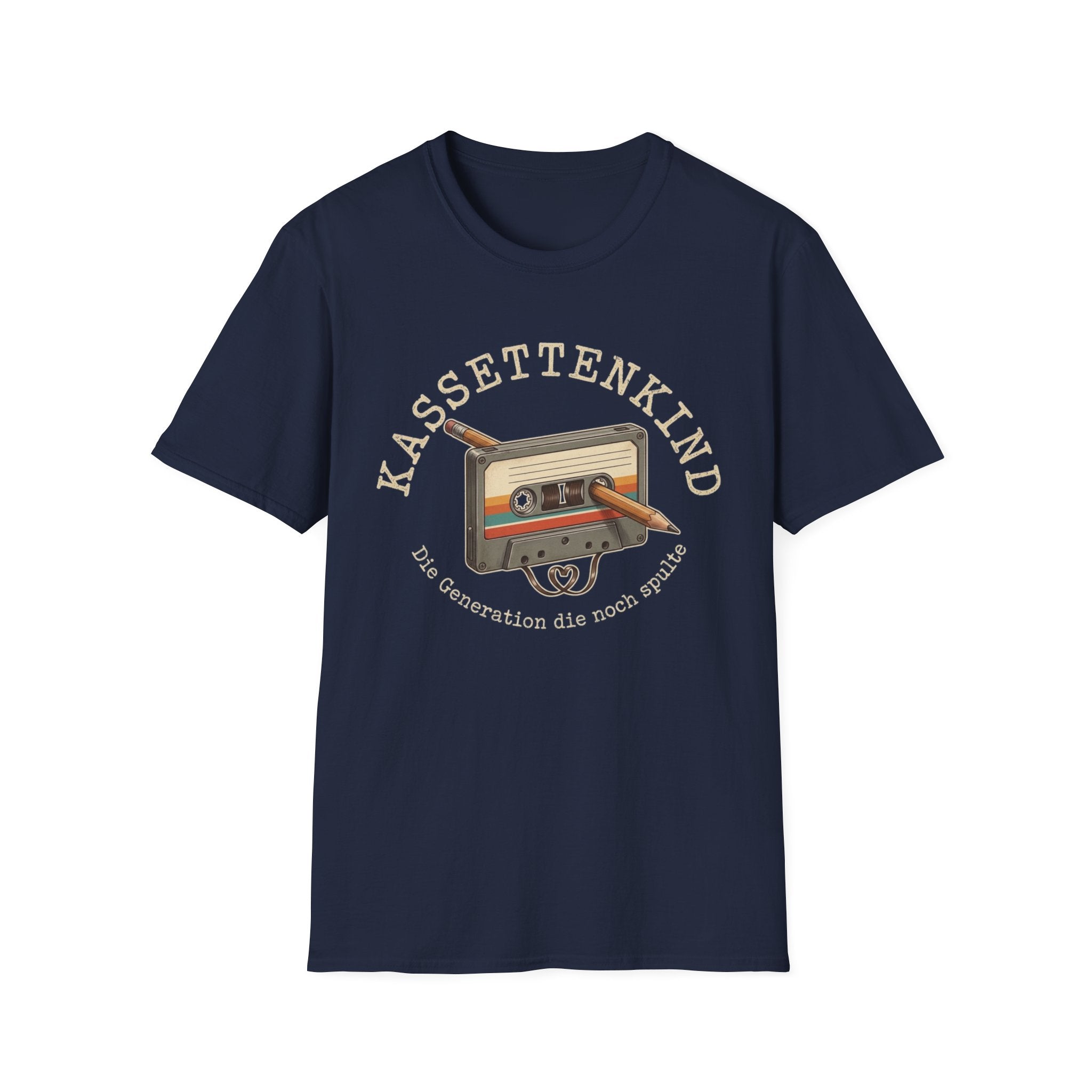 Kassettenkind T-Shirt  -  Retro Nostalgie 90'er