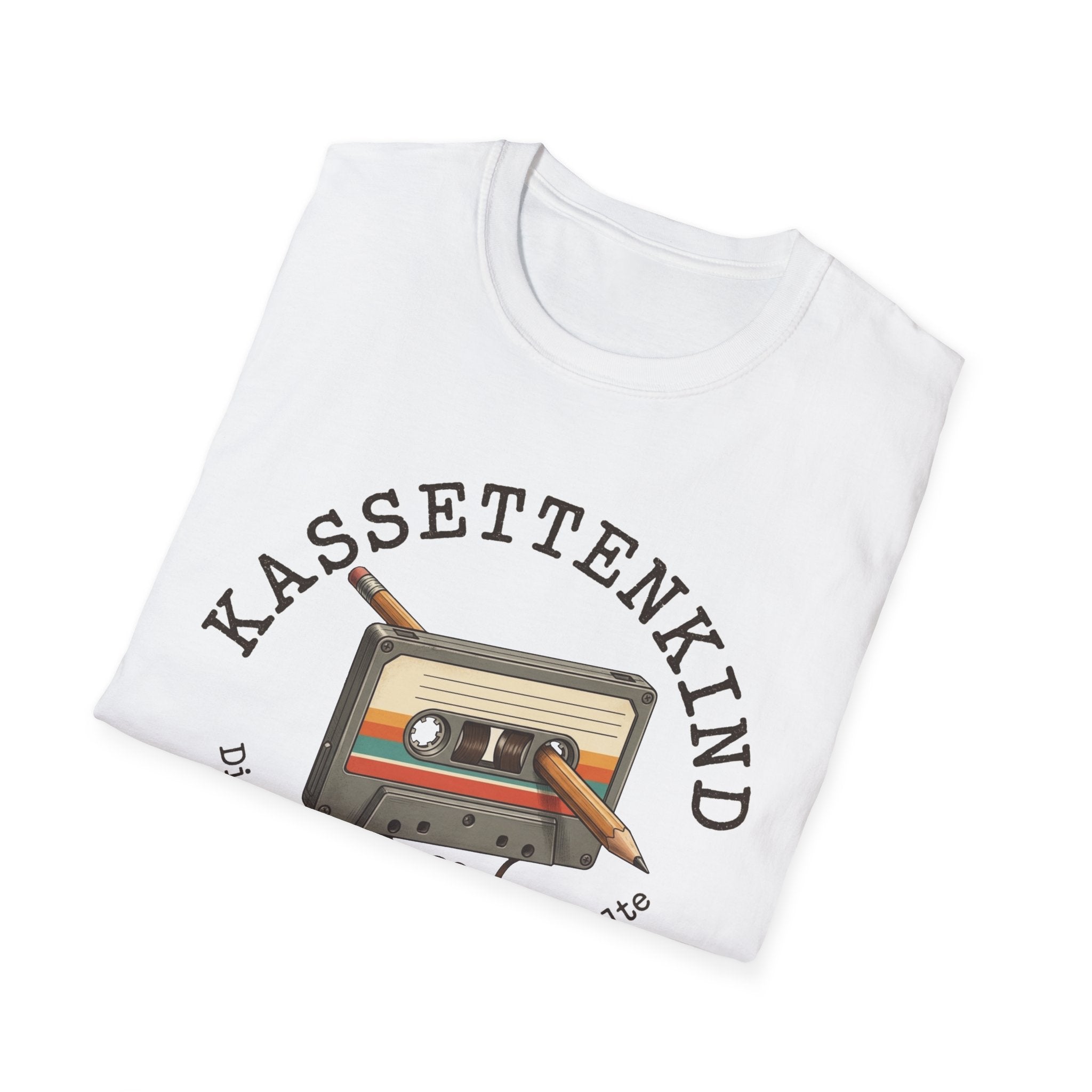 Kassettenkind T-Shirt  -  Retro Nostalgie 90'er