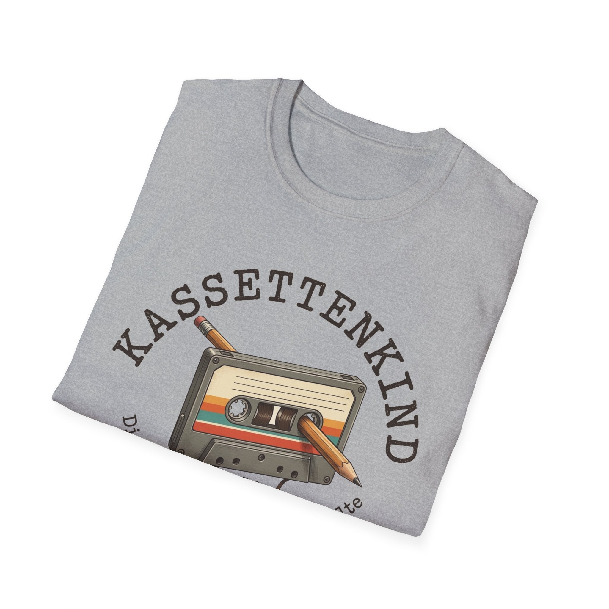 Kassettenkind T-Shirt  -  Retro Nostalgie 90'er