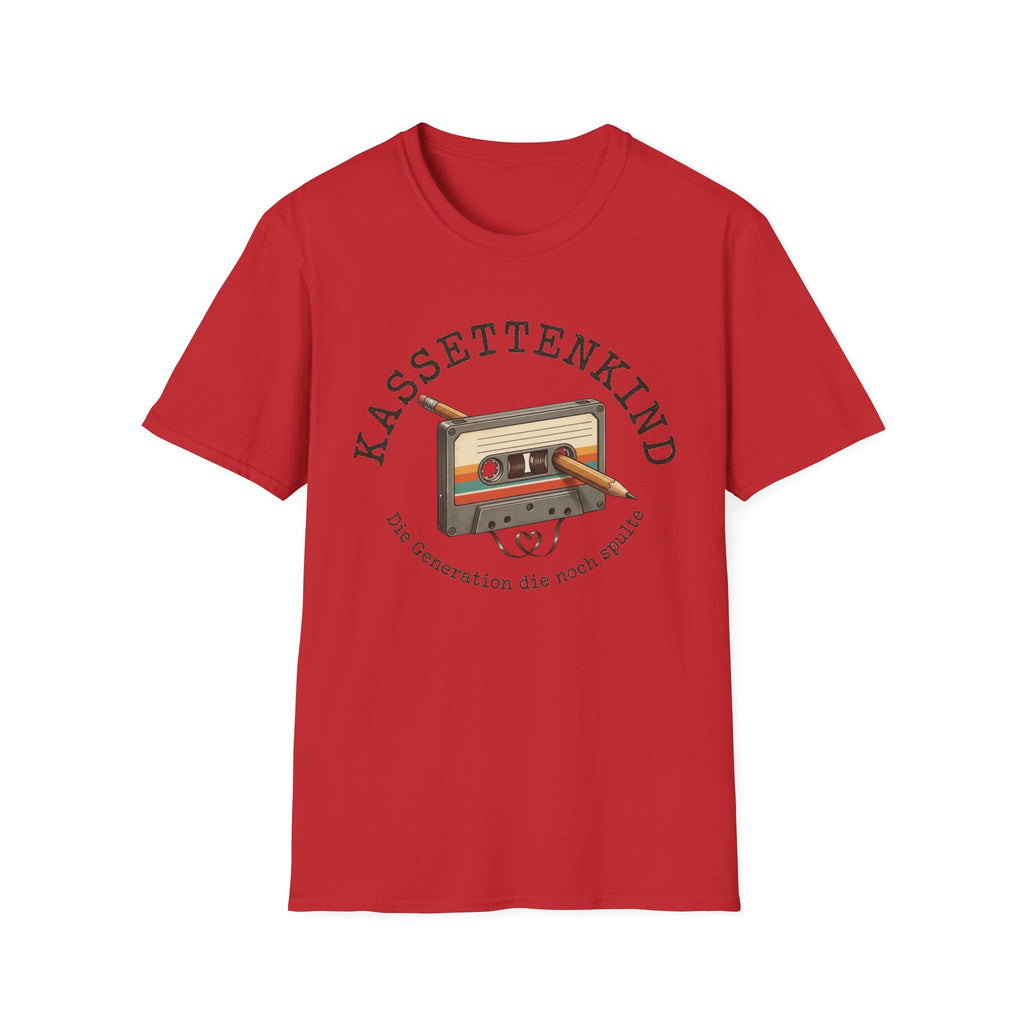 Kassettenkind T-Shirt  -  Retro Nostalgie 90'er