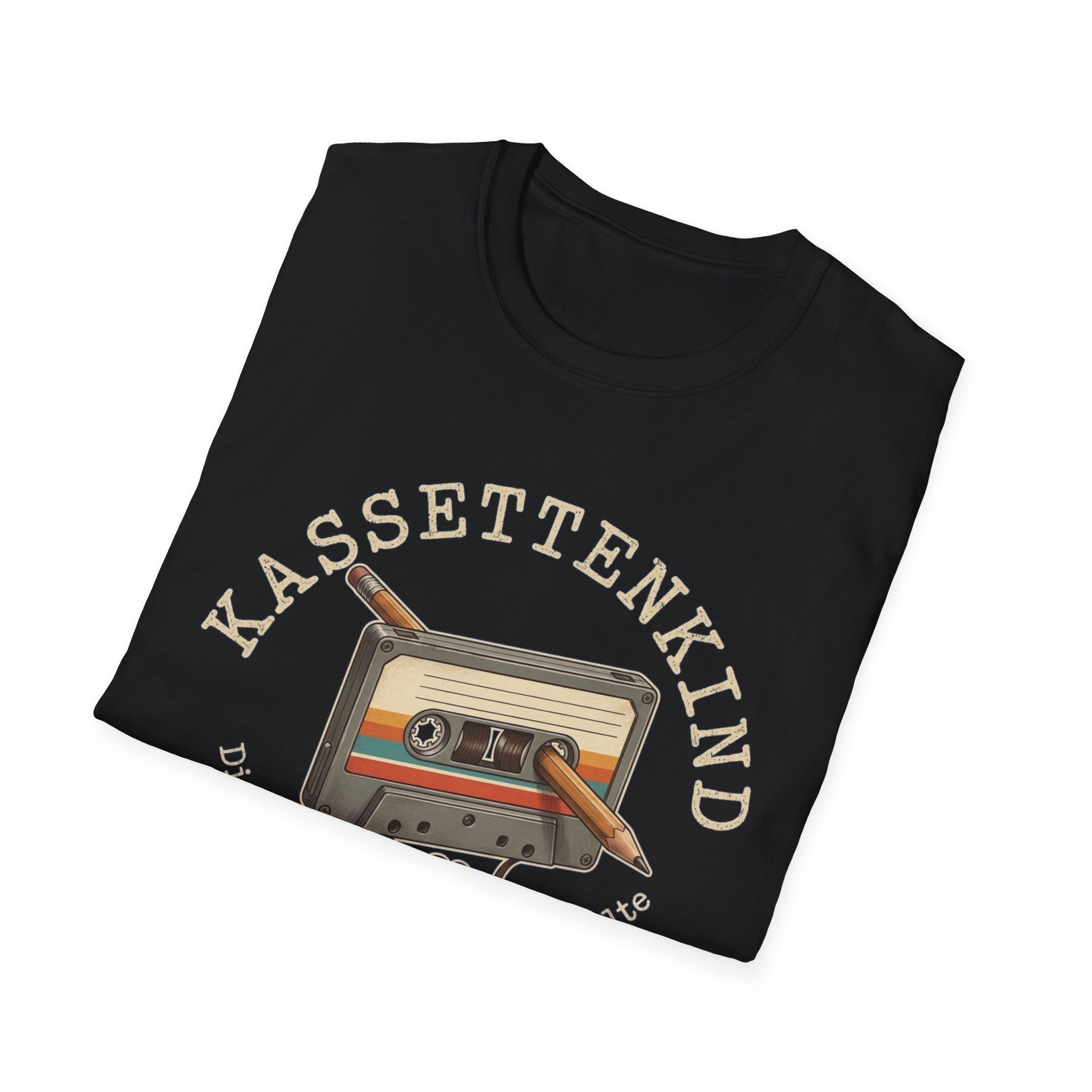 Kassettenkind T-Shirt  -  Retro Nostalgie 90'er