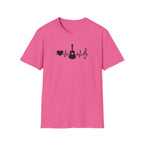 Heartbeat Guitar Music T-Shirt
