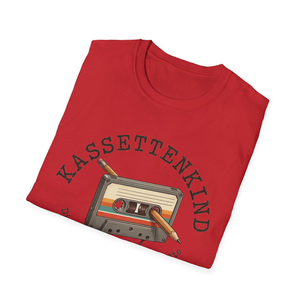 Kassettenkind T-Shirt  -  Retro Nostalgie 90'er