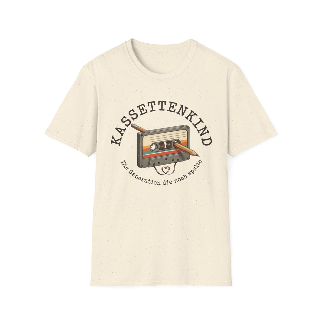 Kassettenkind T-Shirt  -  Retro Nostalgie 90'er