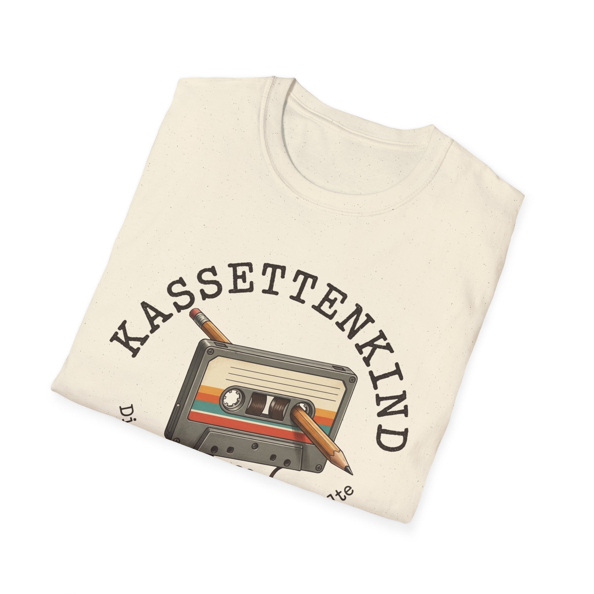 Kassettenkind T-Shirt  -  Retro Nostalgie 90'er
