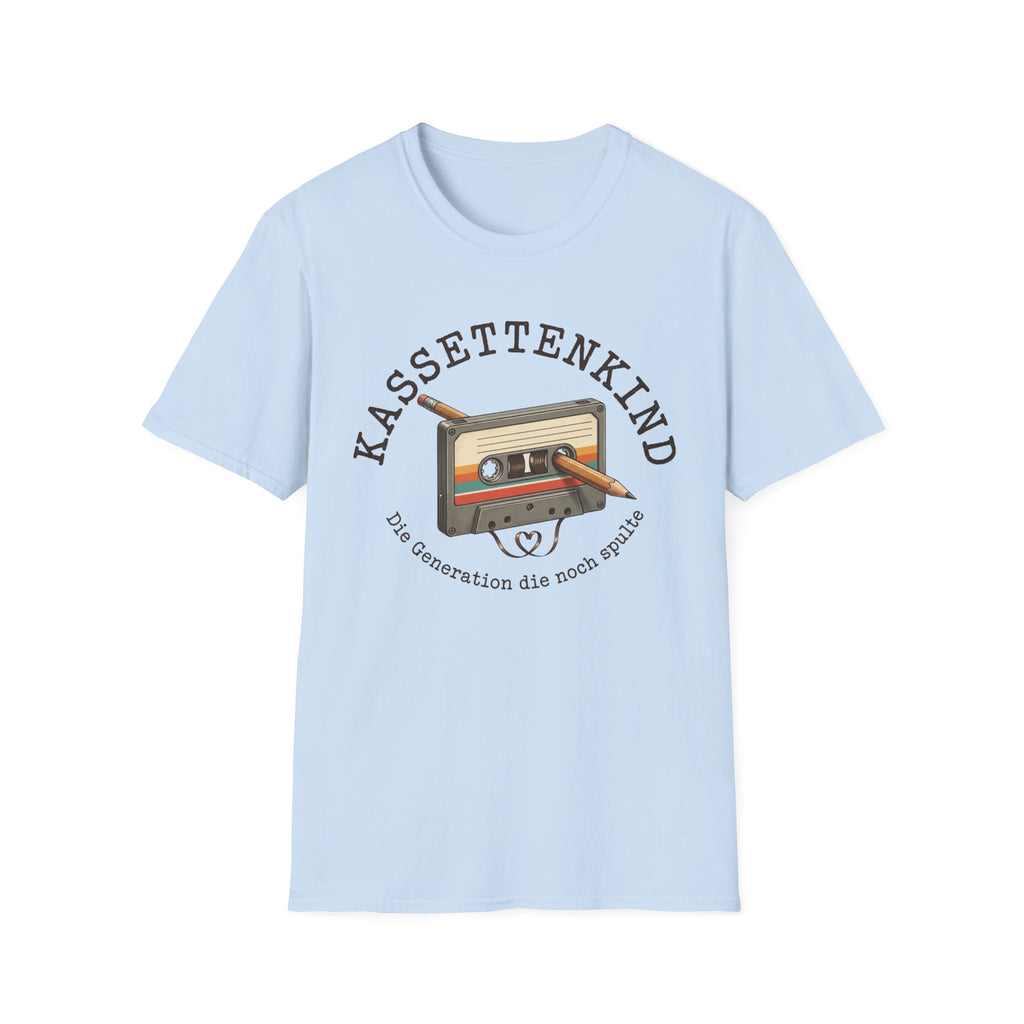 Kassettenkind T-Shirt  -  Retro Nostalgie 90'er
