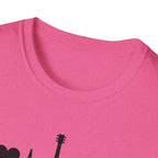 Heartbeat Guitar Music T-Shirt