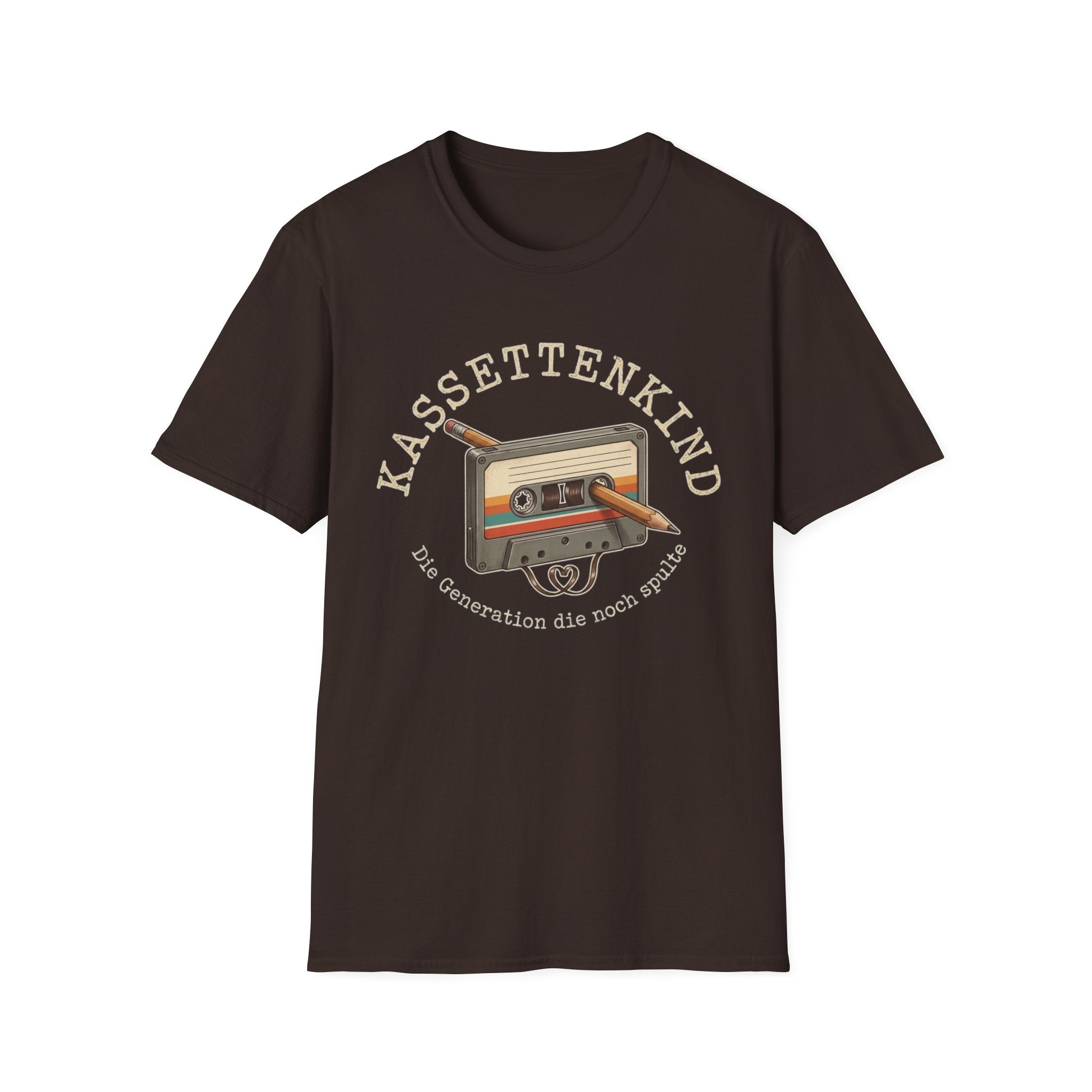 Kassettenkind T-Shirt  -  Retro Nostalgie 90'er